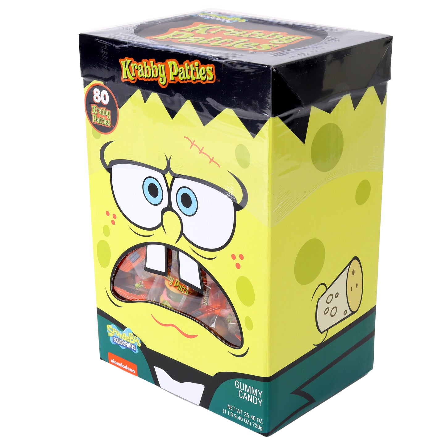 angle of frankenstein spongebob box