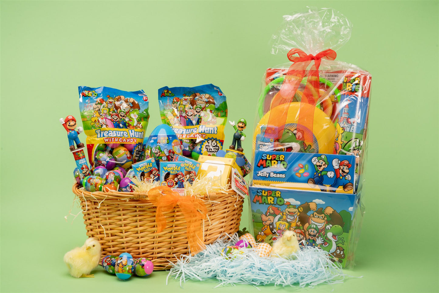 Super Mario™ Easter Basket with Candy