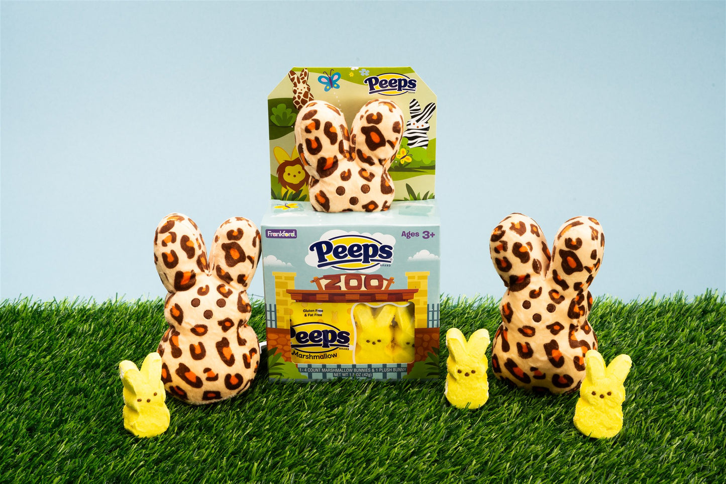 Peeps Cheetah Bunny Plush Gift Set *Online Only*