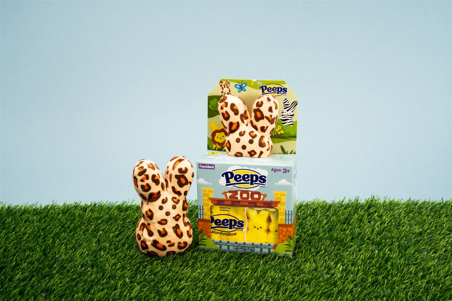 Peeps Cheetah Bunny Plush Gift Set *Online Only*
