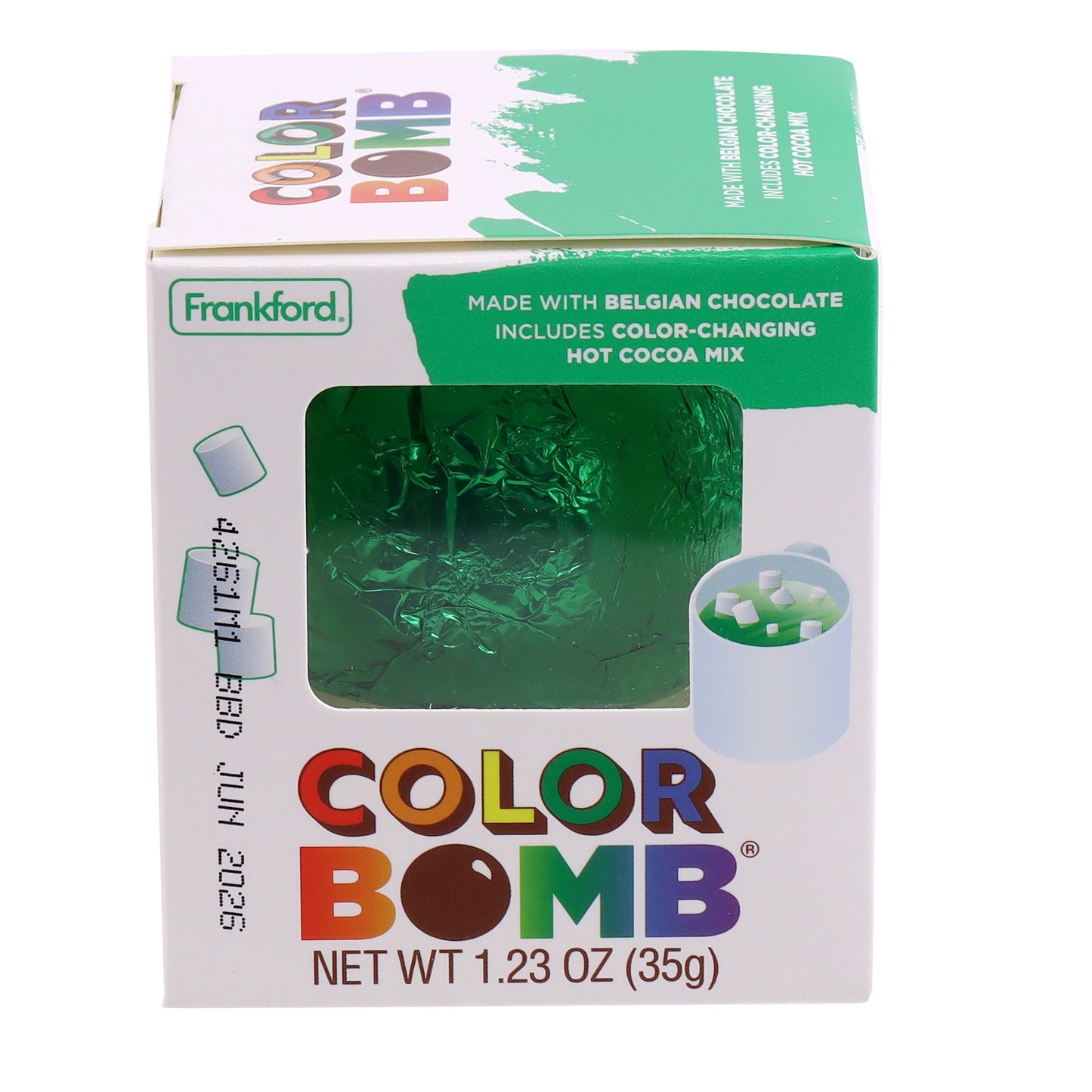Assorted Red & Green Color Hot Chocolate BOMB®, 12 Pack
