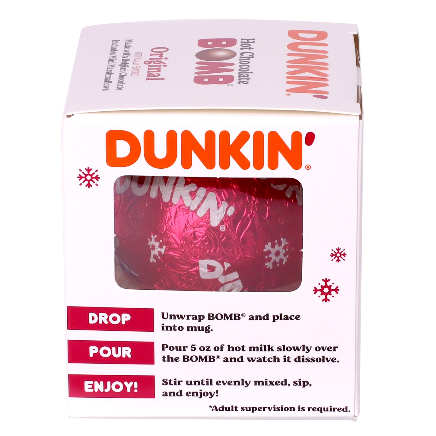 Side of Dunkin' Hot Chocolate BOMB®