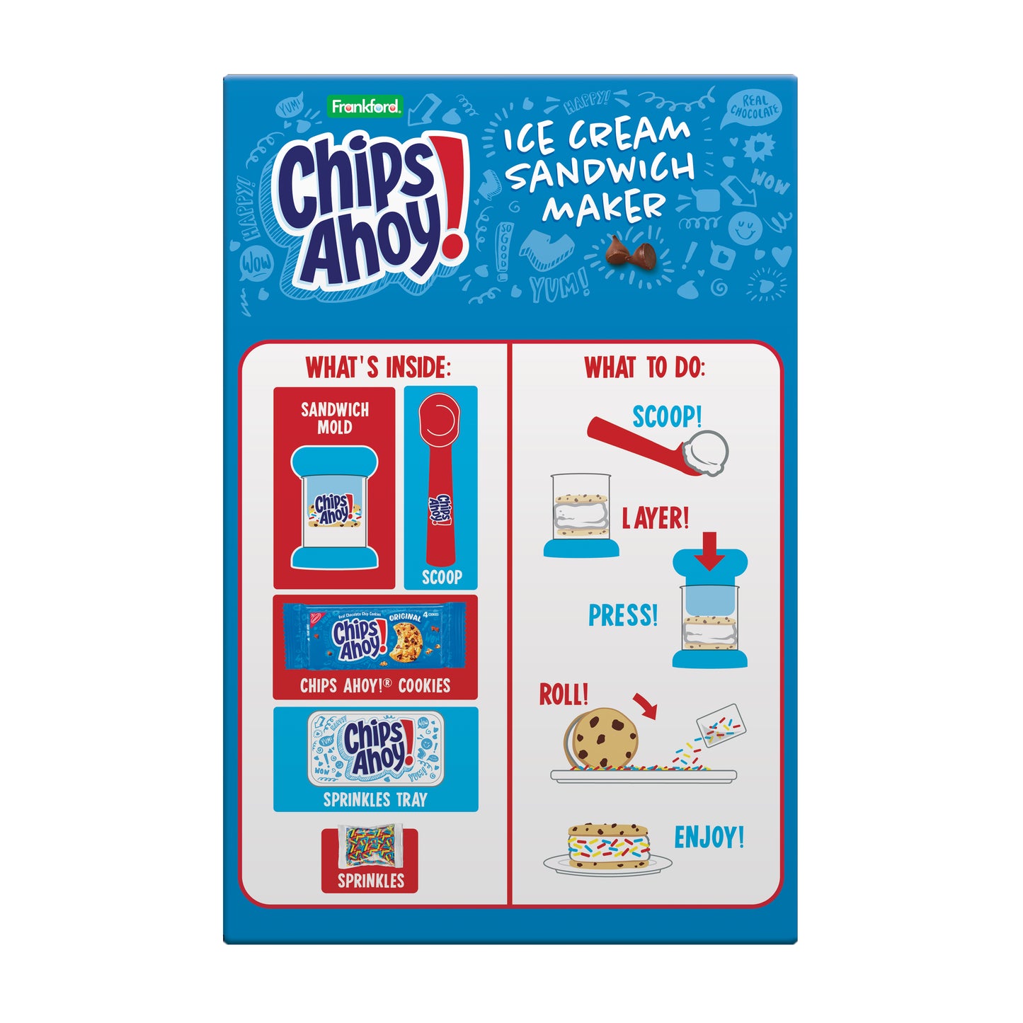 Chips Ahoy Ice Cream Sandwich Kit