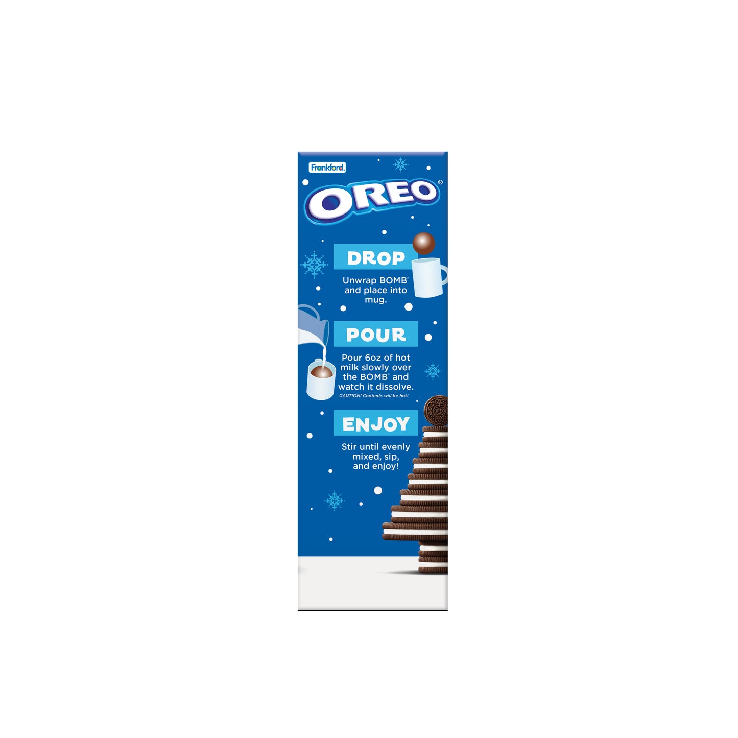 OREO Drop product packaging on a white background
