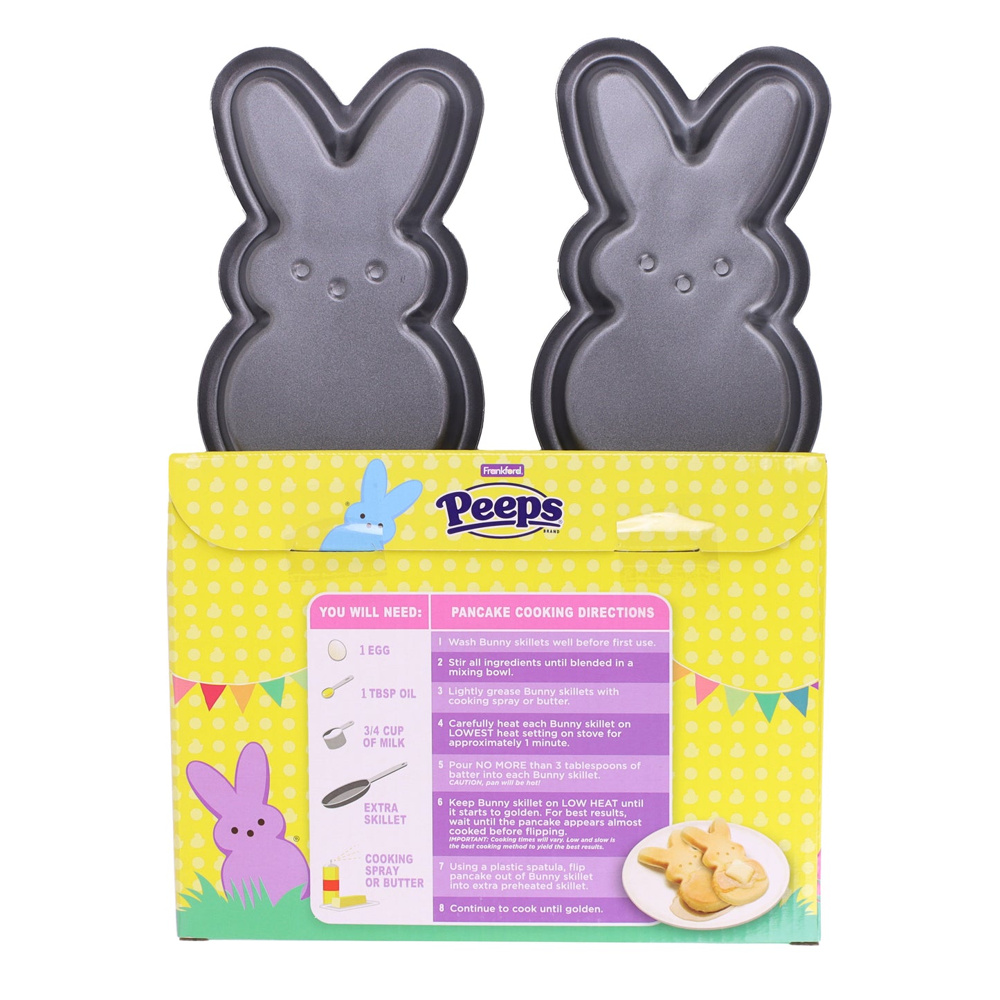 Peeps Pancake Skillet Easter Gift Set, 2 Pack