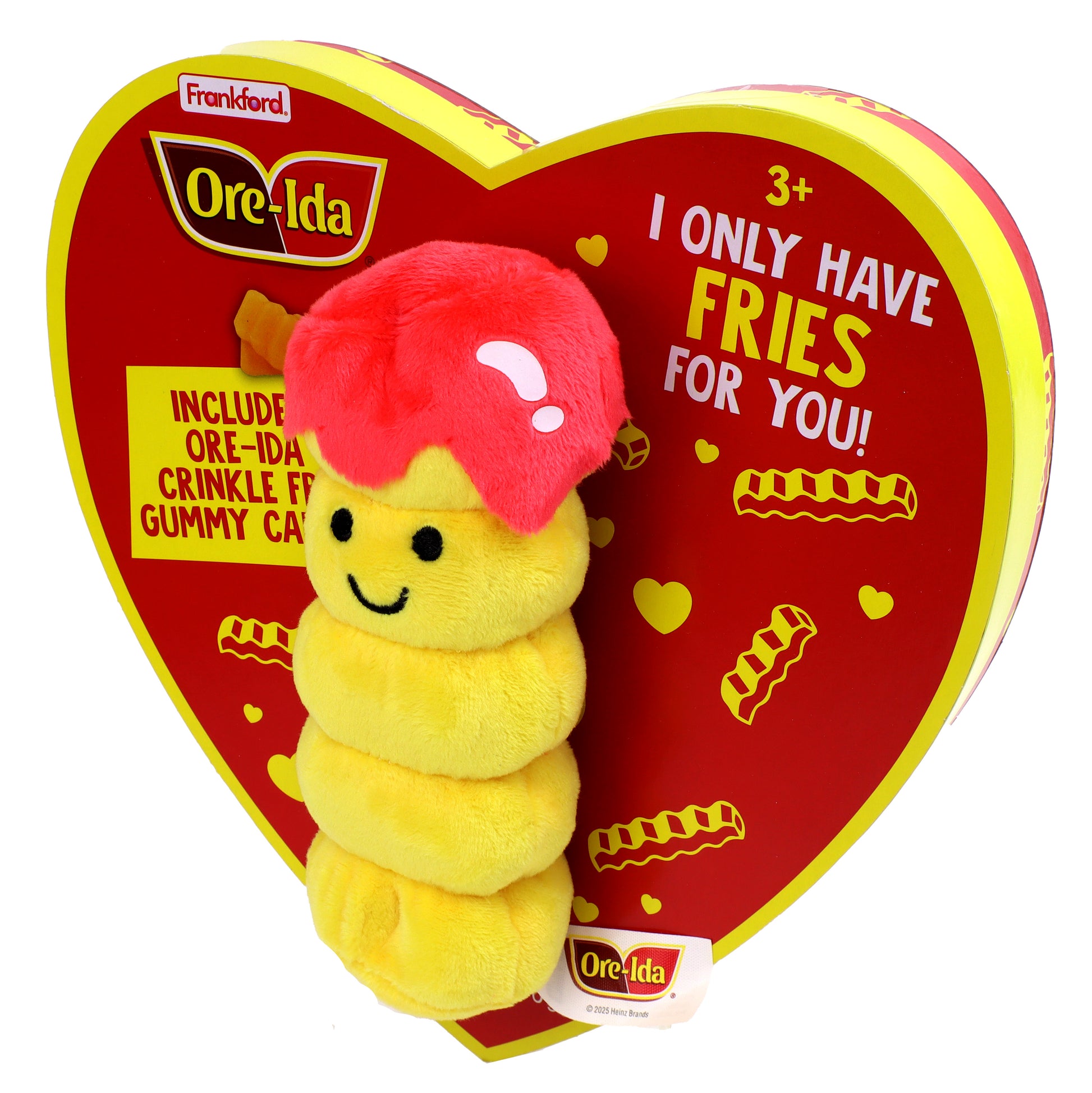 front of heart box tilted to the right