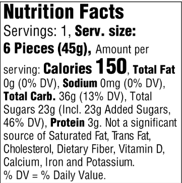 Nutrition Facts