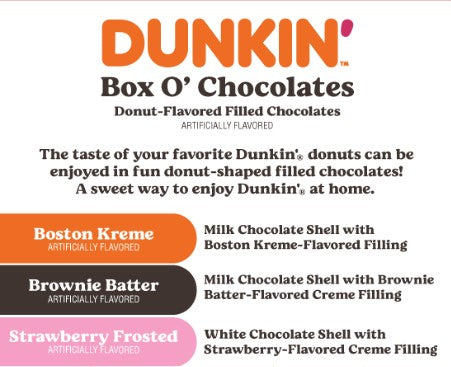 Dunkin Chocolates 25 Oz Bag Bulk