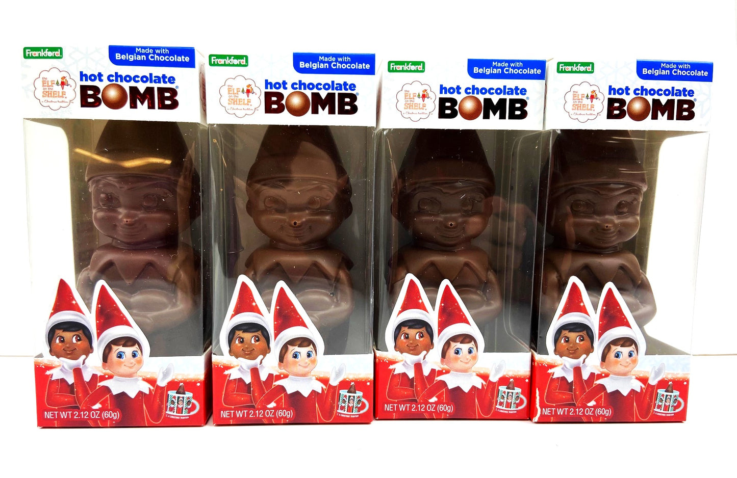 Elf on the Shelf Molded Hot Chocolate BOMB®, 8 Pack