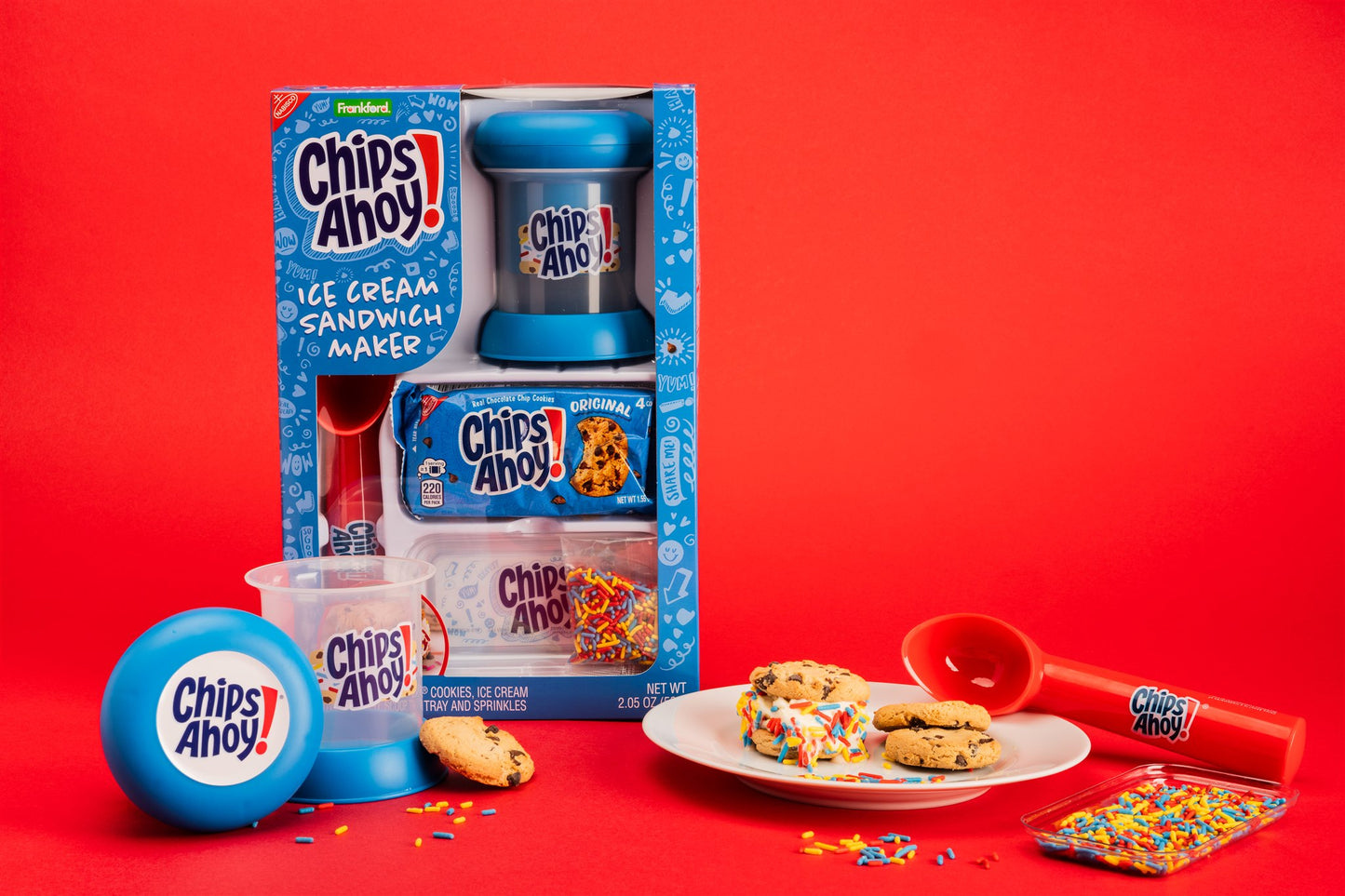 Chips Ahoy Ice Cream Sandwich Kit