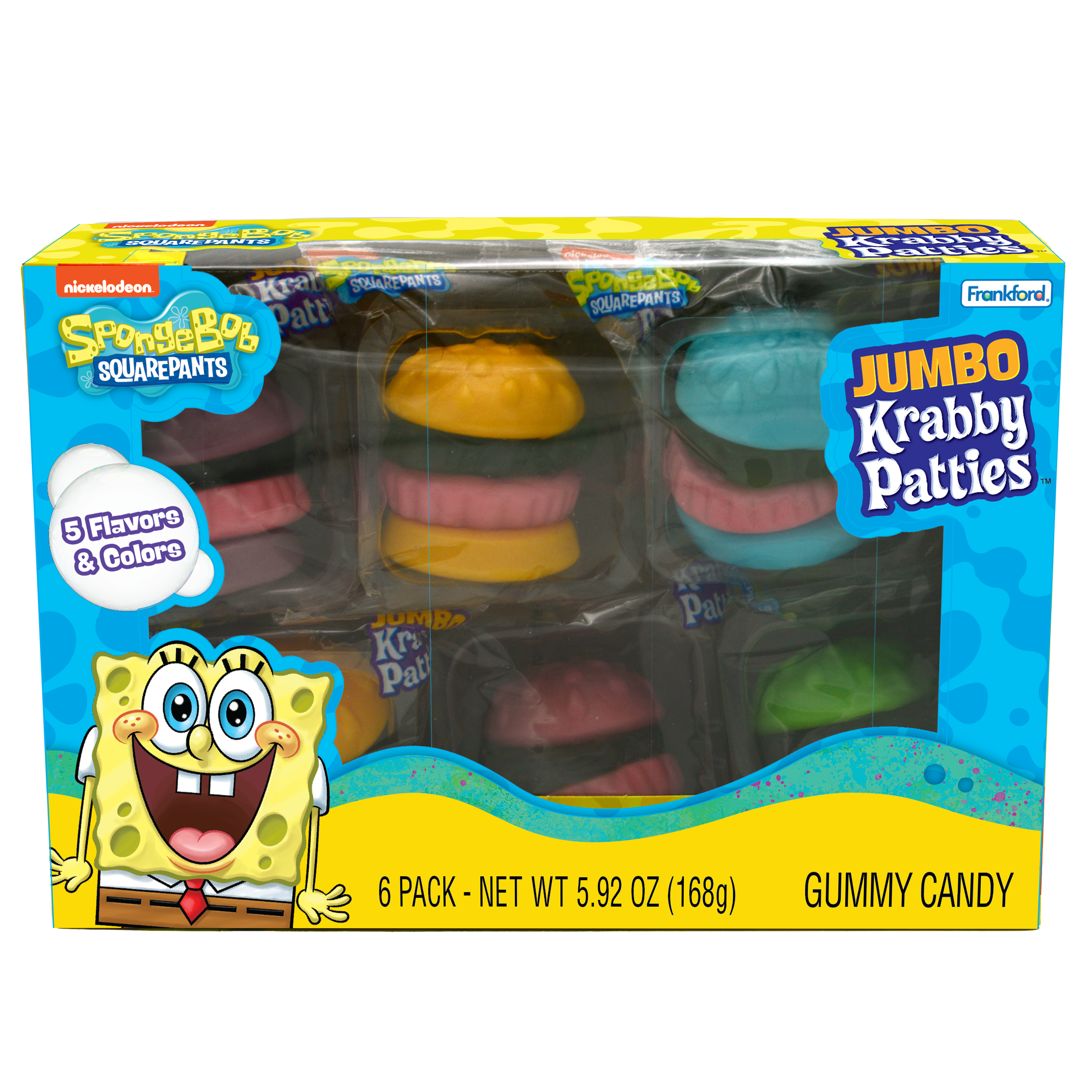 Spongebob Jumbo Krabby Patties Assorted Flavors