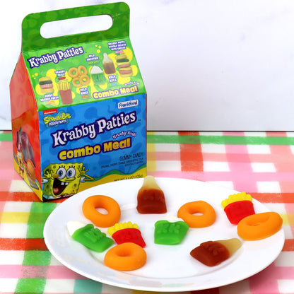 SpongeBob SquarePants Krabby Patties Gummy Candy Combo Meal