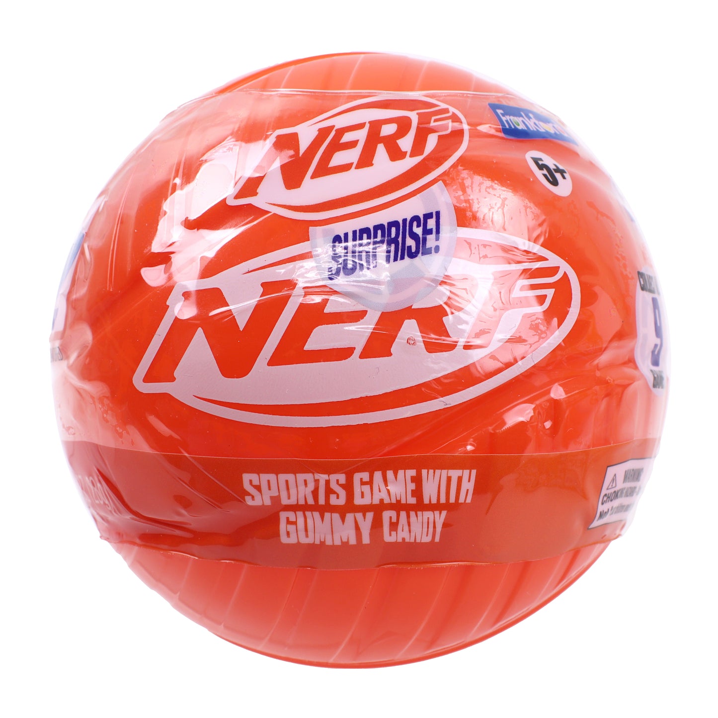 One orange NERF ball