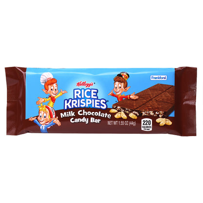 Rice Krispies milk chocolate candy bar package