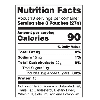 nutrition facts