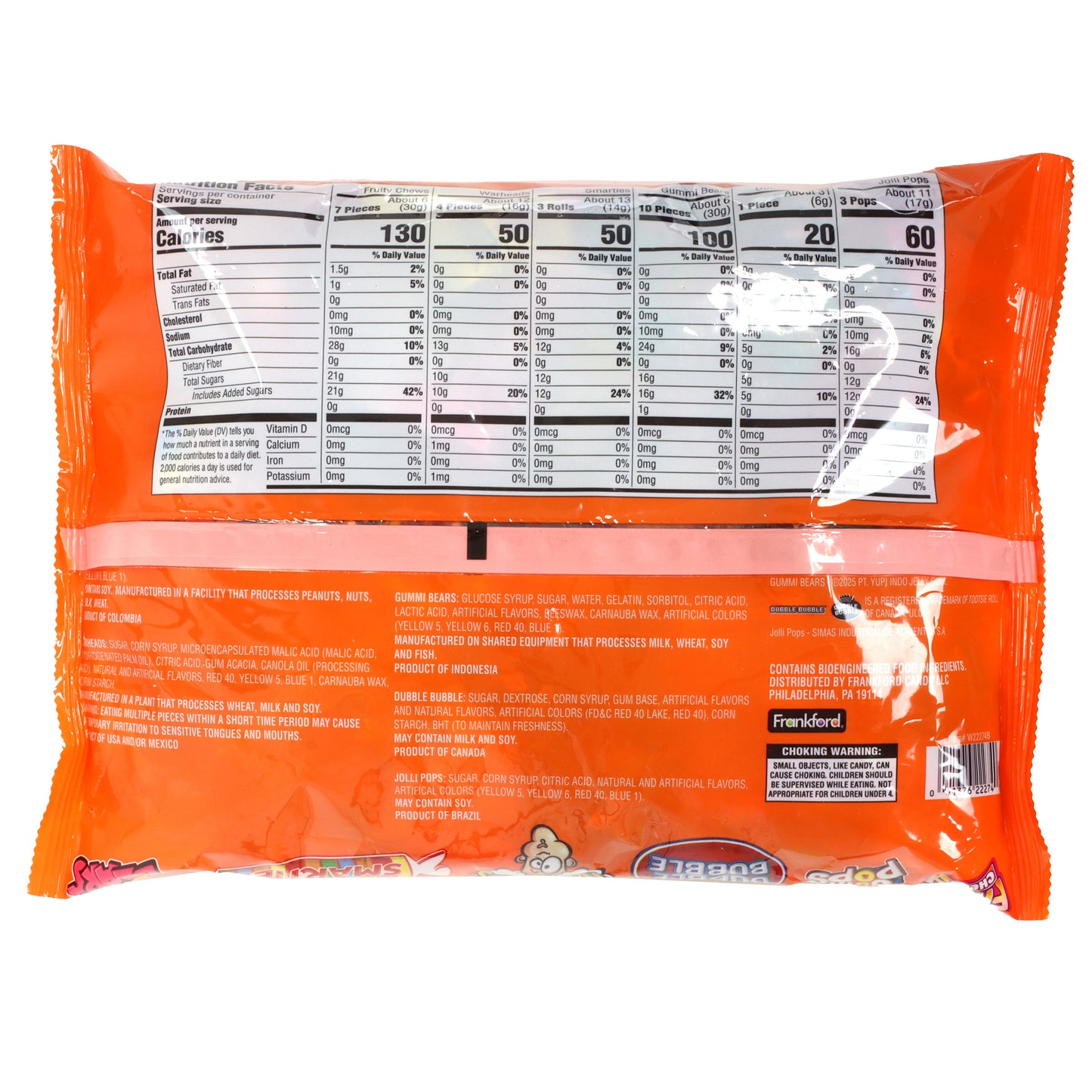 Frankford Mega Brands Pinata and Party Mix Bulk Candy and Gum