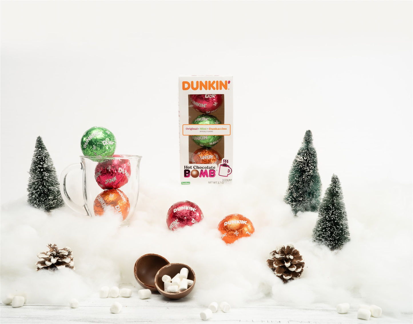 Dunkin' 3 Pack Hot Chocolate BOMB® Gift Set *Online Only*