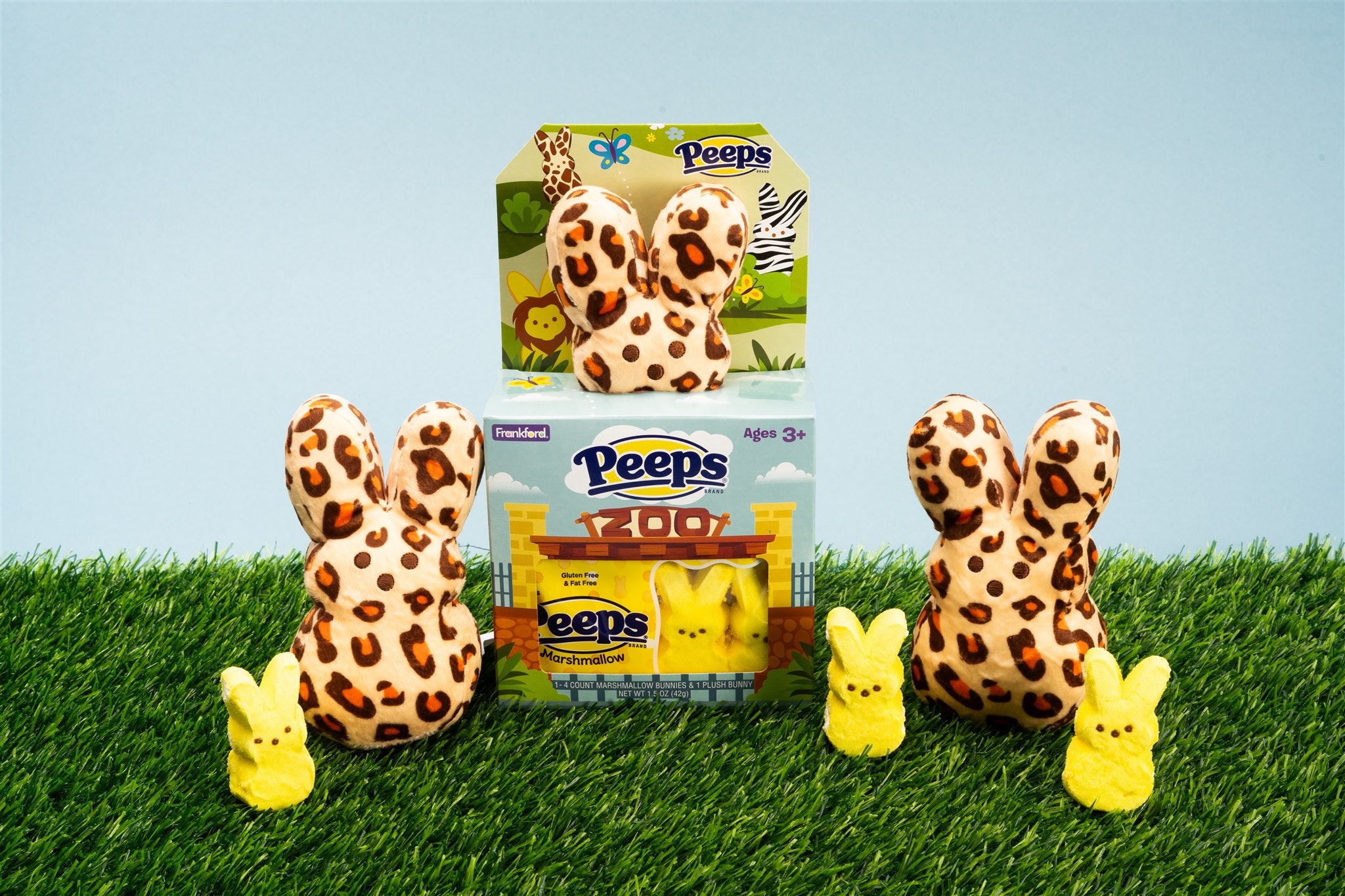 Peeps Cheetah Bunny Plush Gift Set *Online Only*