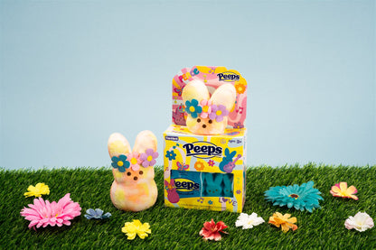 PEEPS® Flower Power Plush Bunny Gift Set