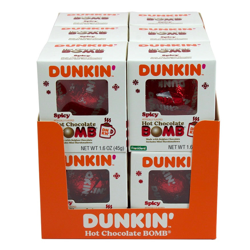 Dunkin' Spicy Hot Chocolate Bomb™ 12 Pack