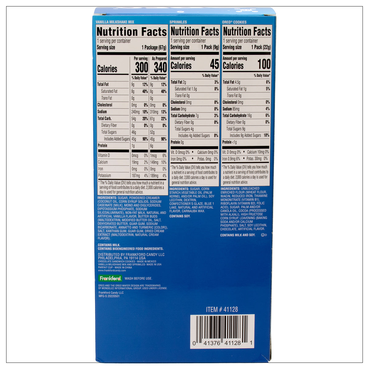 back of box with nutrition facts and ingredients