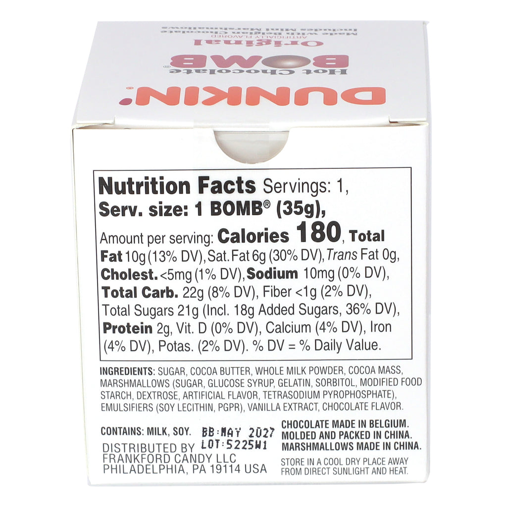 Dunkin' Original Hot Chocolate Bomb® 12 Pack