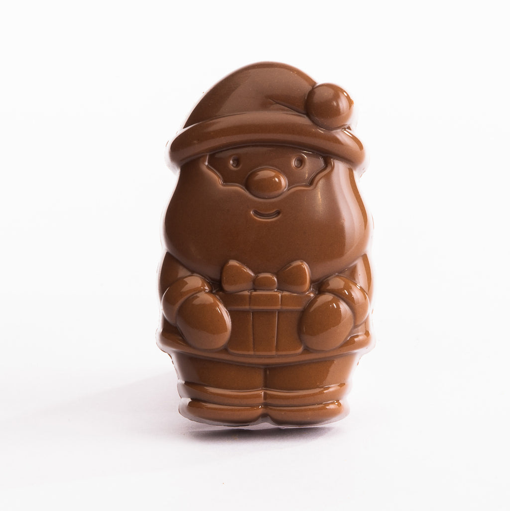 Dunkin' Cookie Butter Filled Chocolate  Santa, 24 Pack