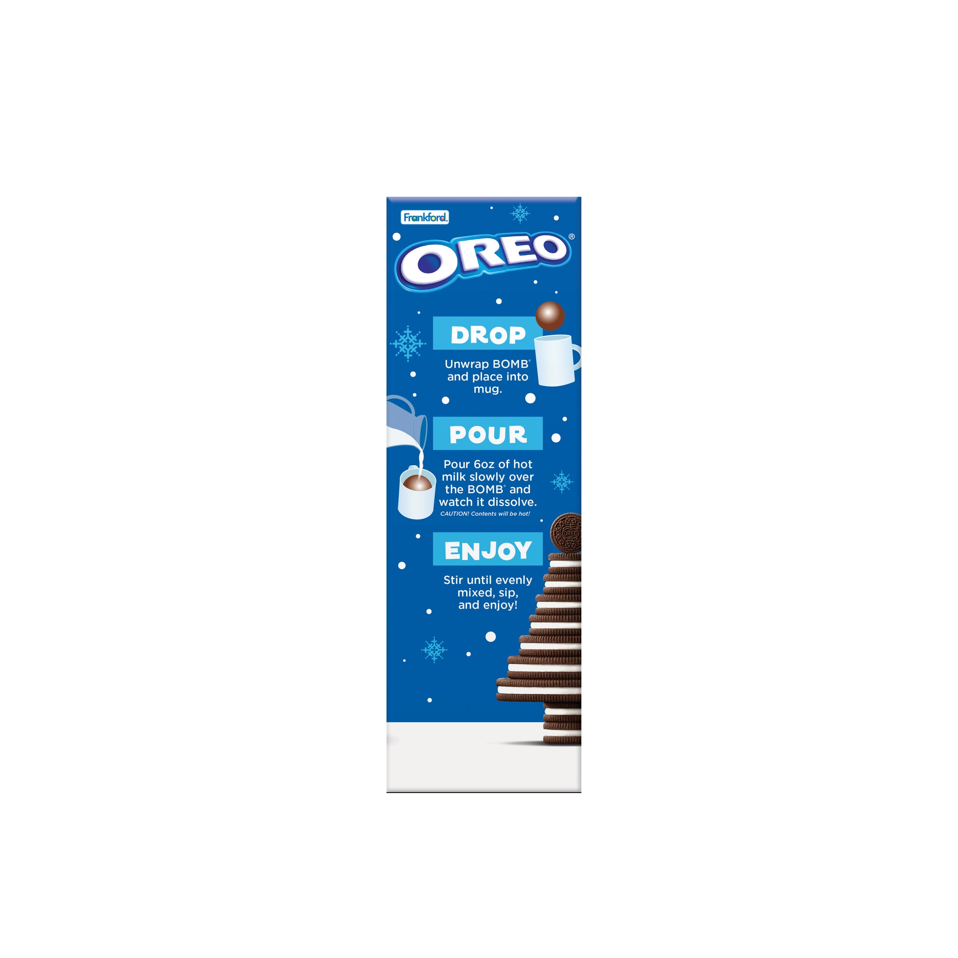 OREO Drop product packaging on a white background