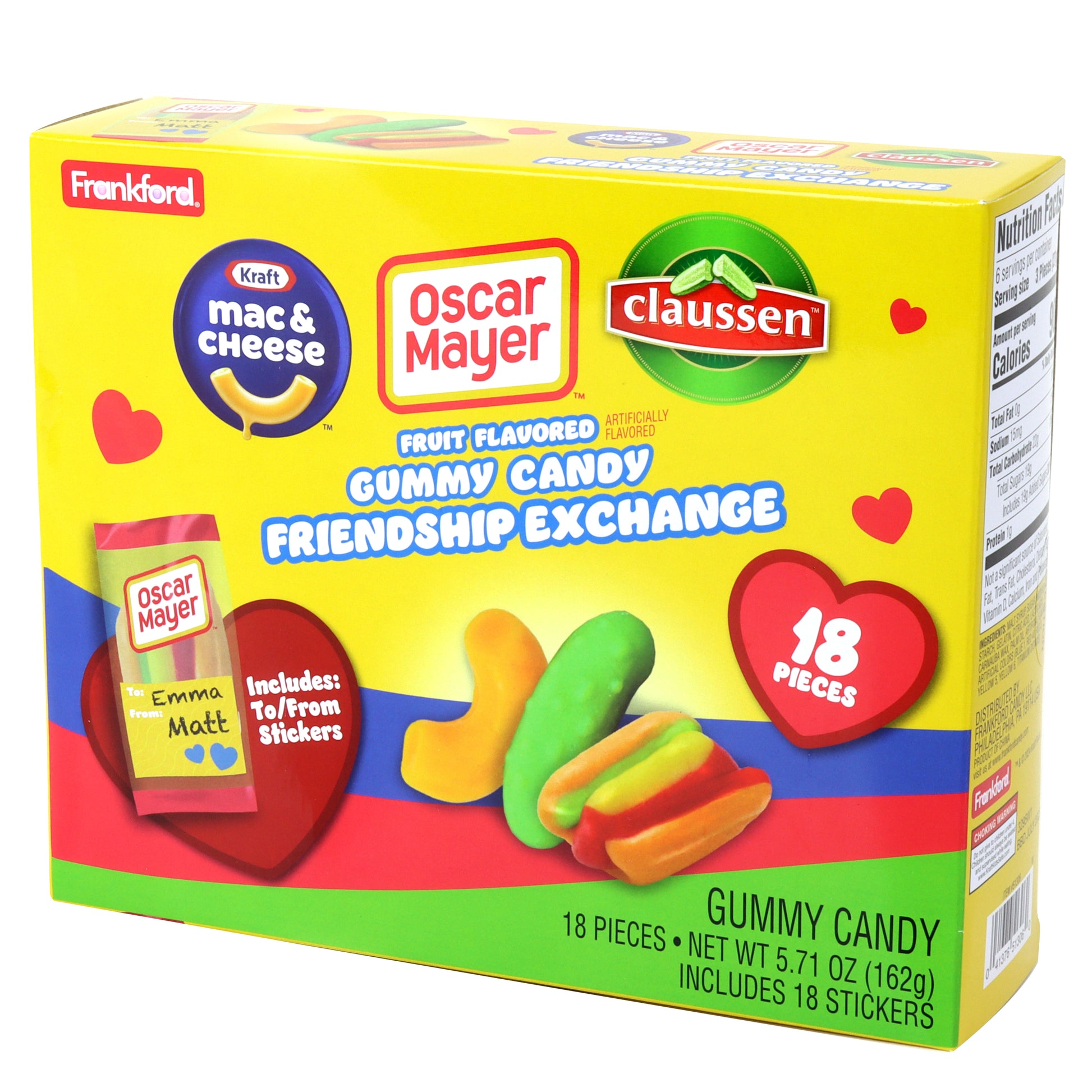 Kraft Gummy Snack Pack, 3 Pack – Frankford Candy