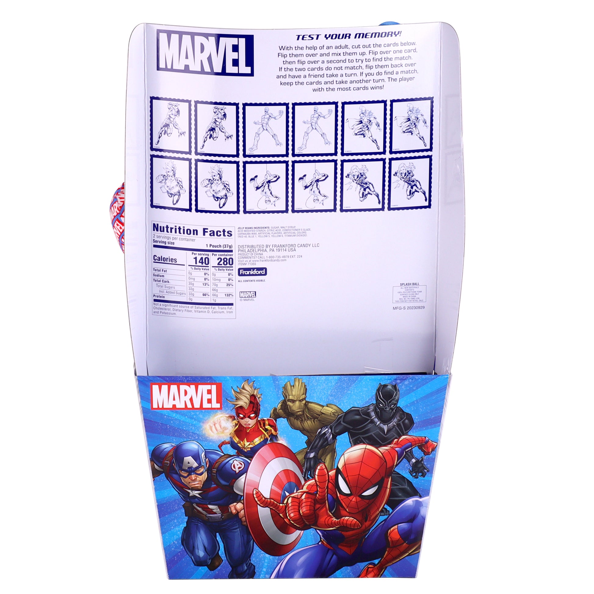 Marvel Universe Easter Basket with Candy – Frankford Candy