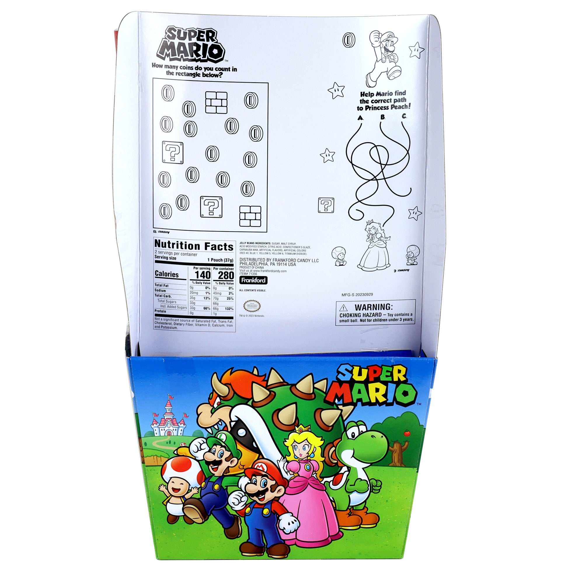 Super Mario™ Easter Basket with Candy – Frankford Candy Super Mario™ Easter Basket with Candy – Frankford Candy