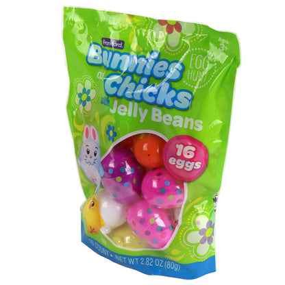 Frankford Bunnies & Chicks Plastic Egg Hunt Mix