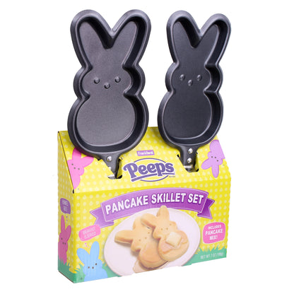 Peeps double skillet tilted to the left