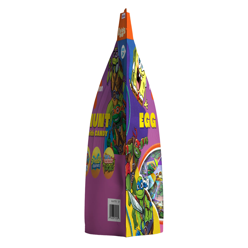Nickelodeon Assorted Bulk Prefilled Plastic Egg Hunt 80 Count