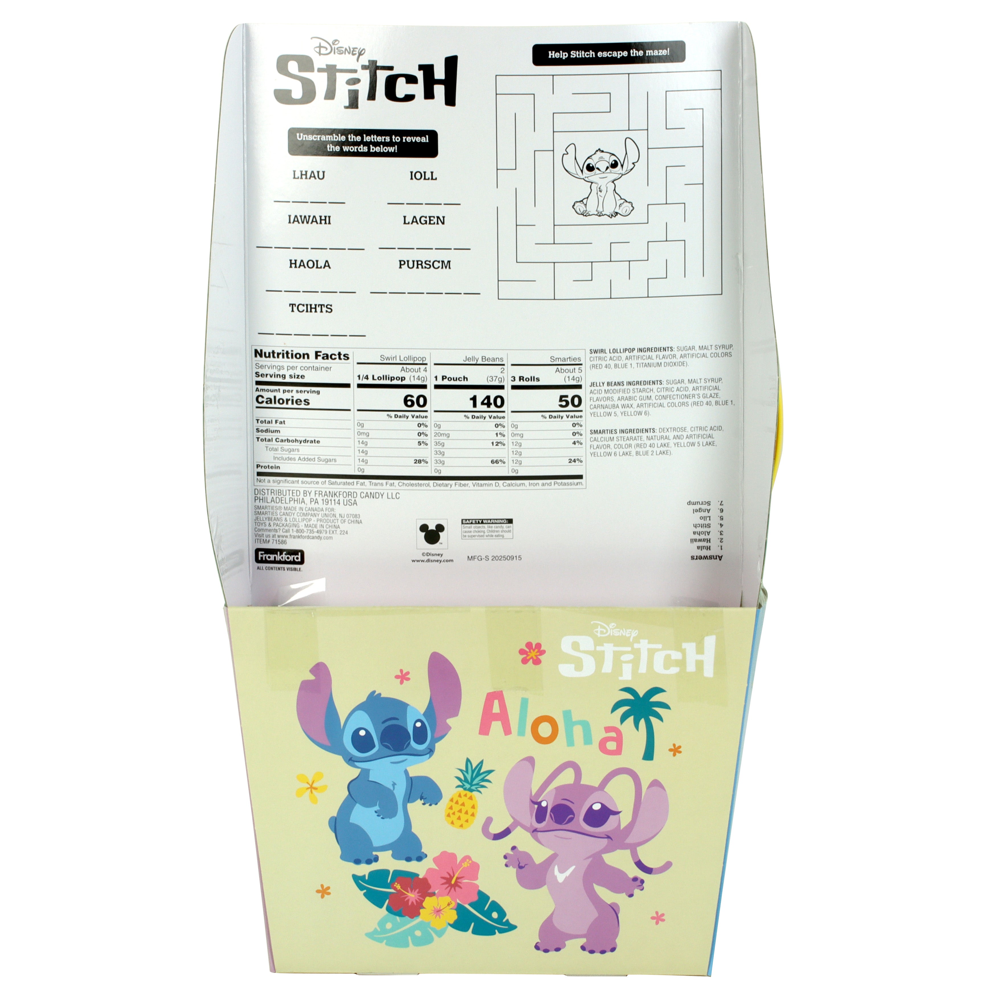 Disney Stitch Easter Basket