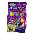 Purple package of SpongeBob SquarePants Krabby Patties Mix on a white background