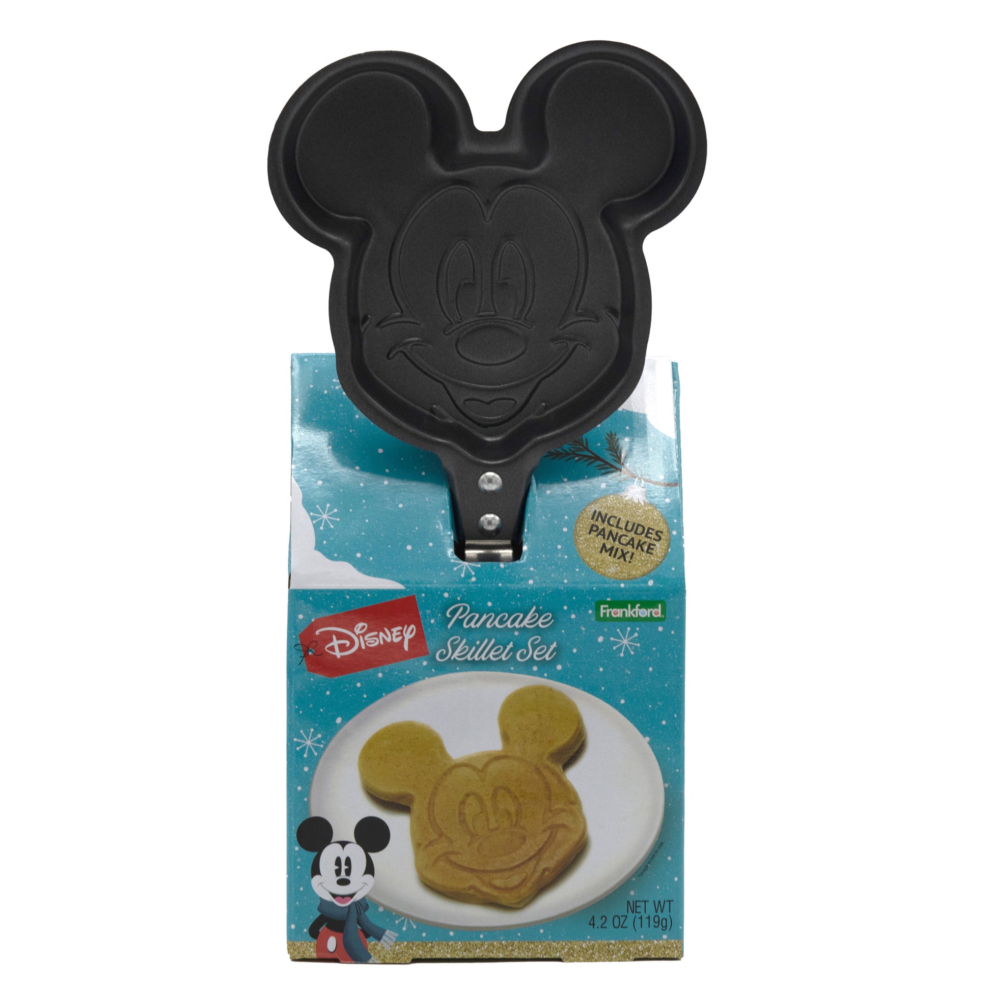 Mickey Mouse Pancake Skillet & Pancake Mix Gift Set