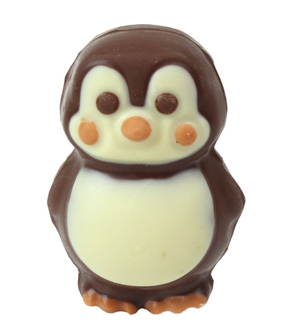 penguin hot chocolate figurine