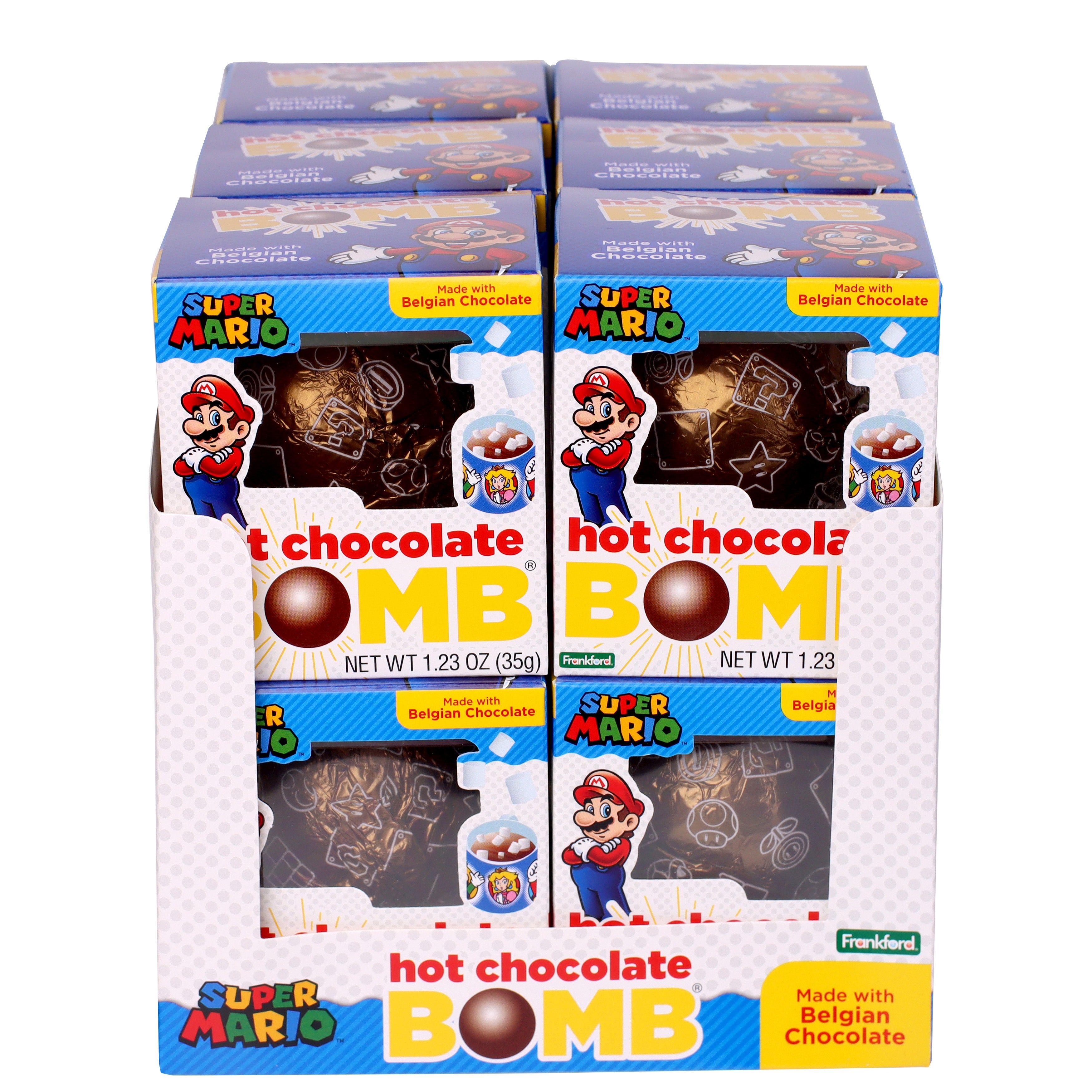 Super Mario Hot Chocolate BOMB®, 12 pk – Frankford Candy
