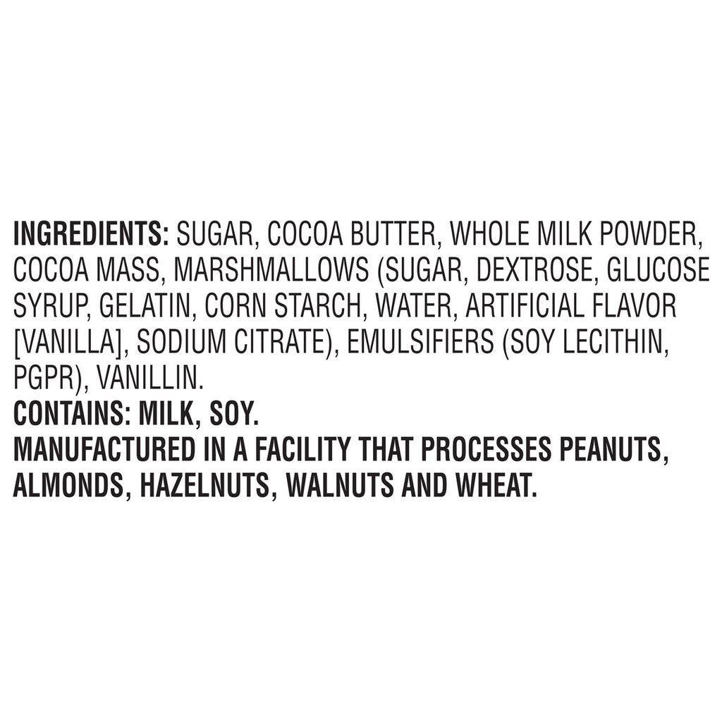 Ingredients for hot chocolate bombs