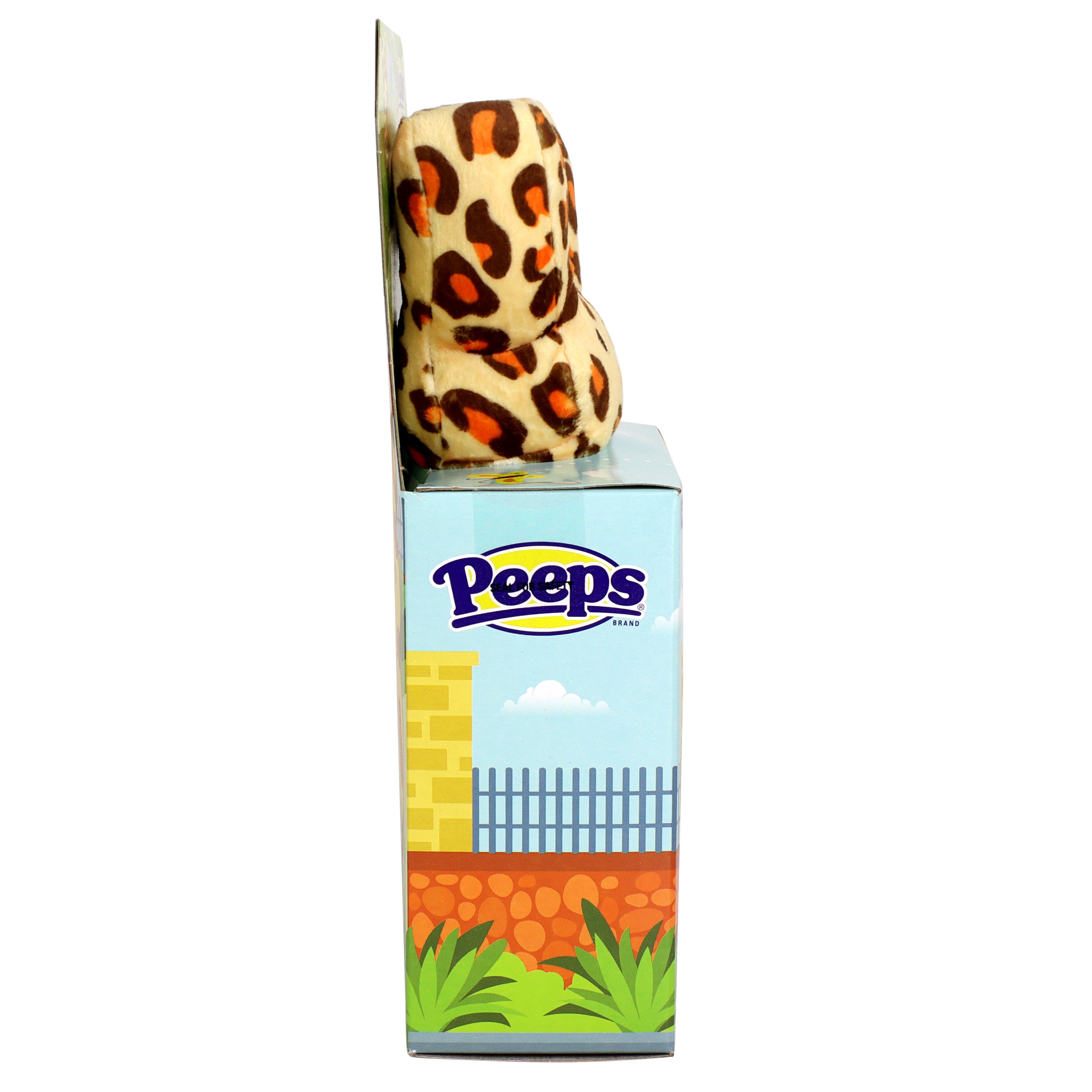 Peeps cheetah set turned 90 degrees to the right 