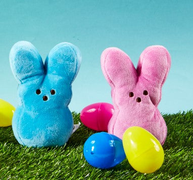 PEEPS® Bunny House Plush Gift Set Choice of Pink or Blue