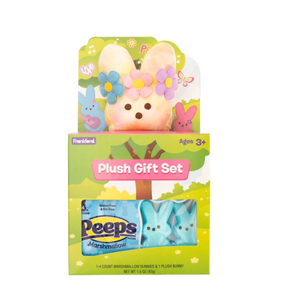 PEEPS® Flower Power Plush Bunny Gift Set