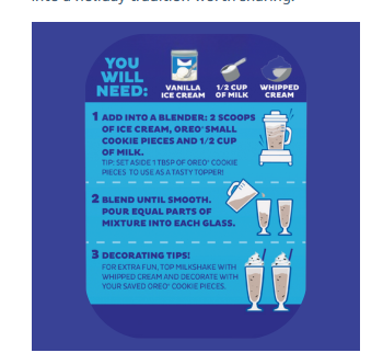 OREO® Milkshake Gift Set