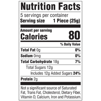 nutrition facts