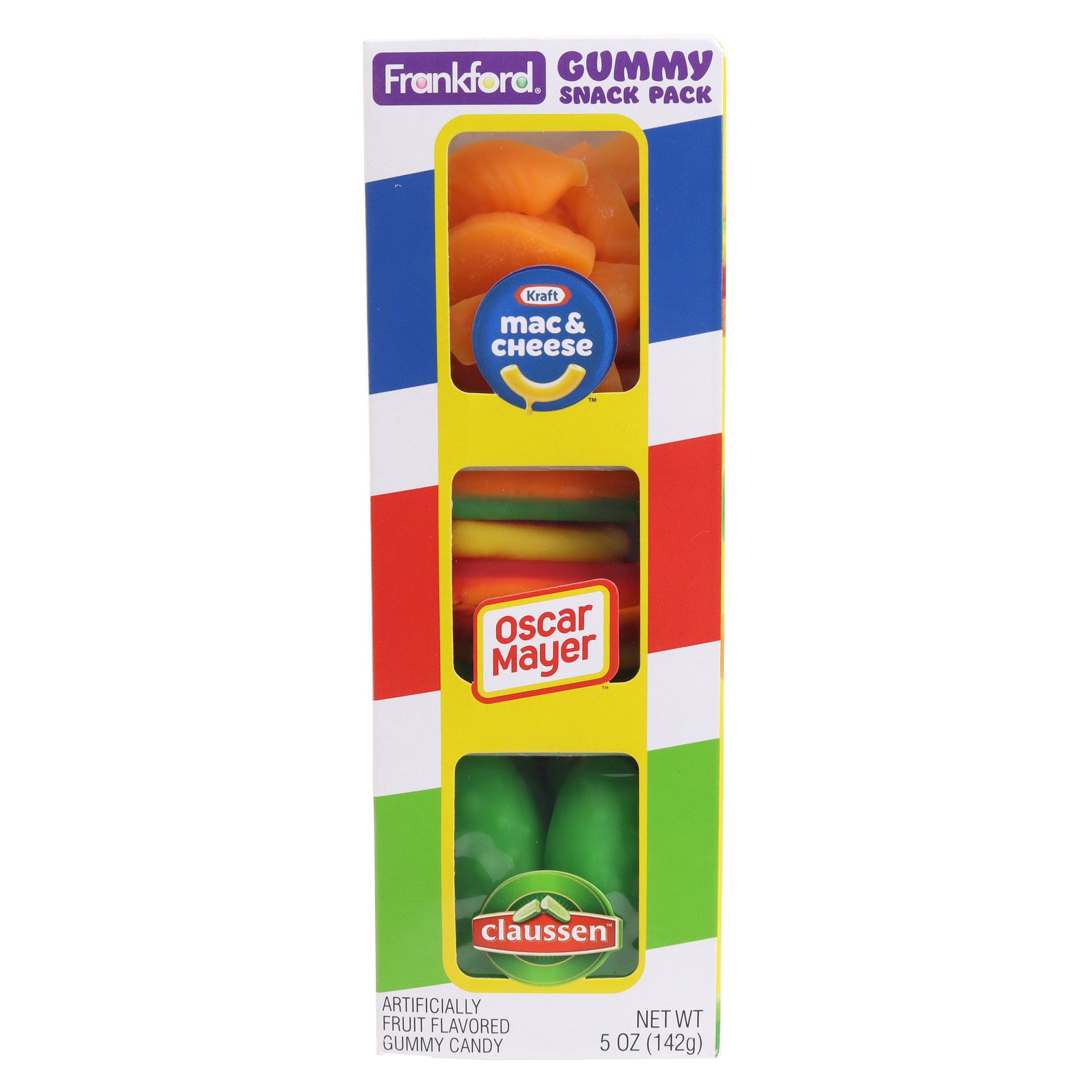 Kraft Gummy Snack Pack, 3 Pack – Frankford Candy